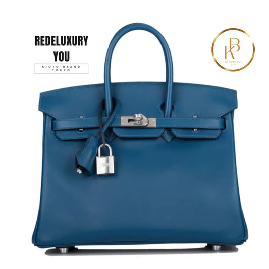 Birkin 25 Deep Blue