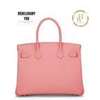 Birkin 30 Rose Azalee Epsom