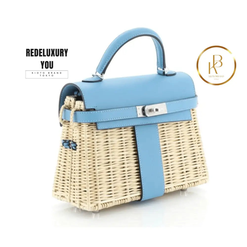 Picnic Kelly Handbag Bleu Du Nord