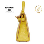 Kelly 20 Sellier Mimosa Matte Alligator