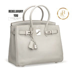 Birkin 30 Gris Perle Clemence