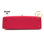 Kelly Mini 20 Rose Extreme Pink Epsom