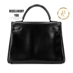 Kelly 32 So Black Box Calf