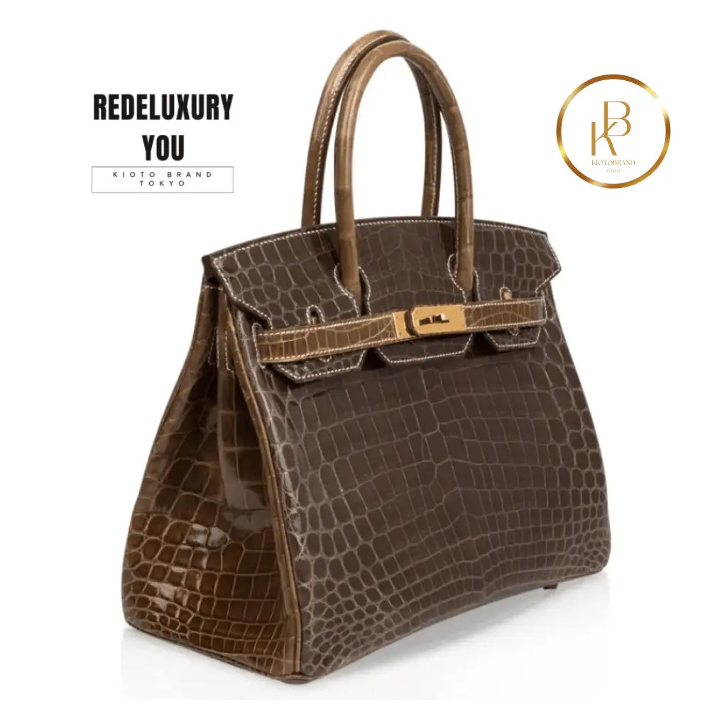 Birkin 30 Hss Crocodile Gris Elephant