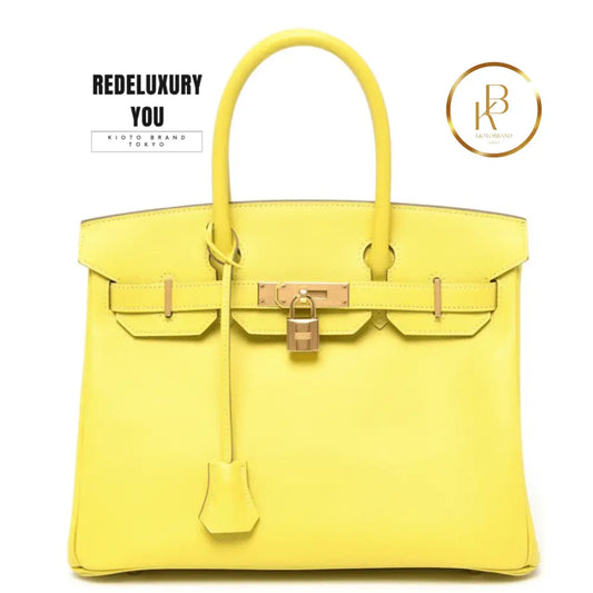 Birkin 30 Yellow Epsom