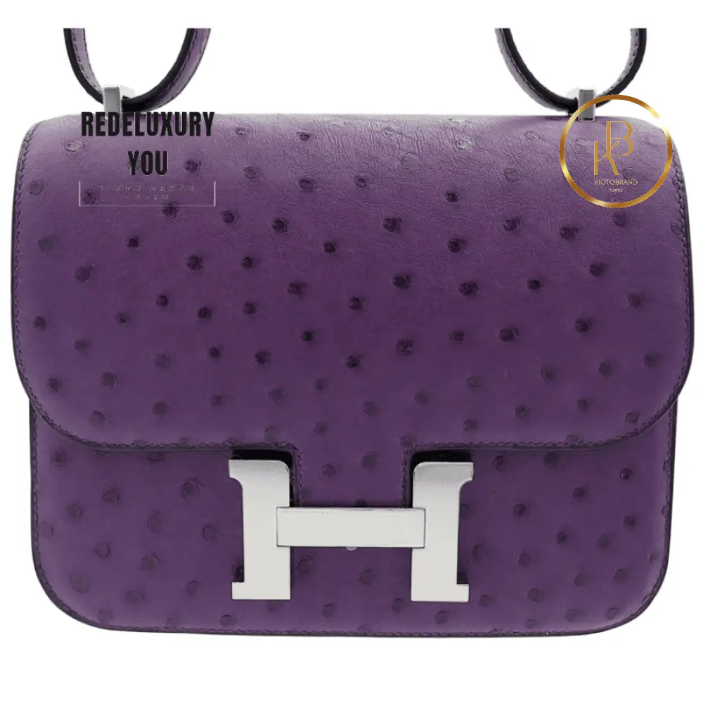 Ostrich Constance Iii Mini Violet