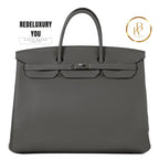 Birkin 40 Gris Meyer Togo