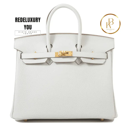 Birkin 25 Pearl Gray Togo