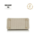 Birkin 30 Beton Matte Alligator Mississippiensis