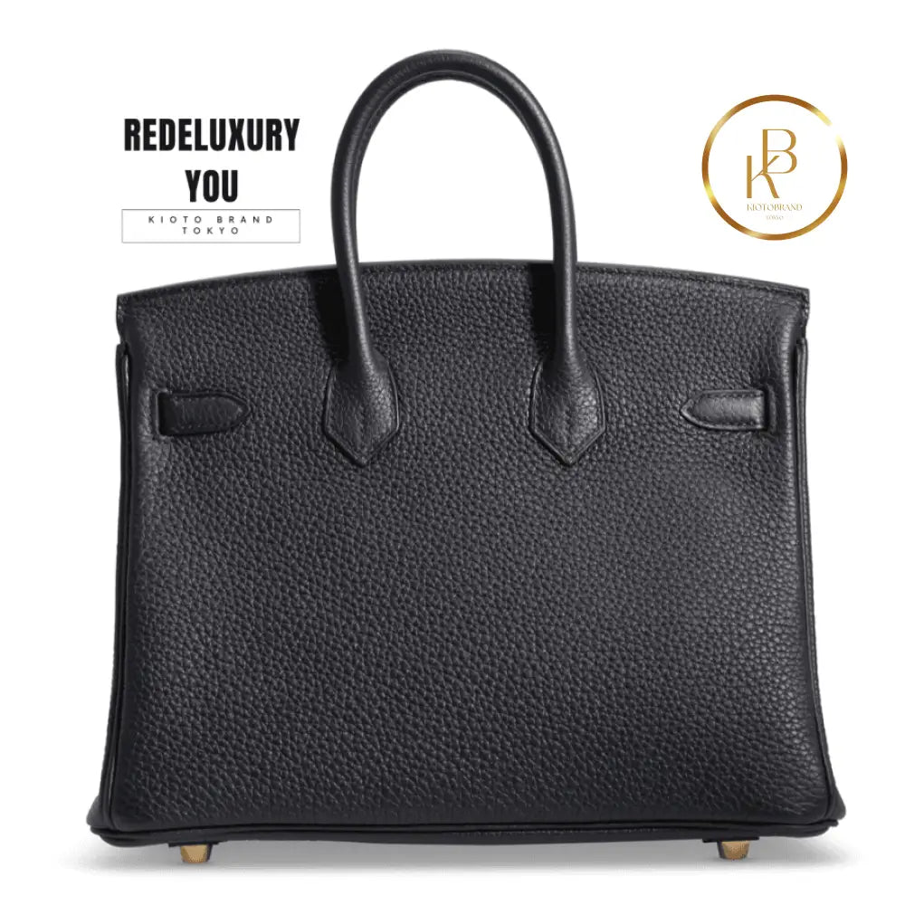 Birkin 25 Black Togo Ghw