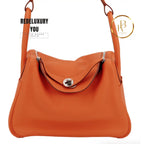 Hermes Lindy 30 Orange Clemence