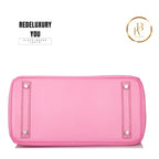 Birkin 30 5P Bubblegum Pink Palladium Hardware