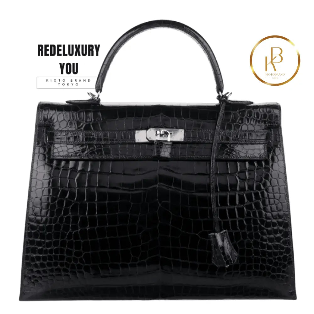 Kelly 35 Crocodile Exotic Leather