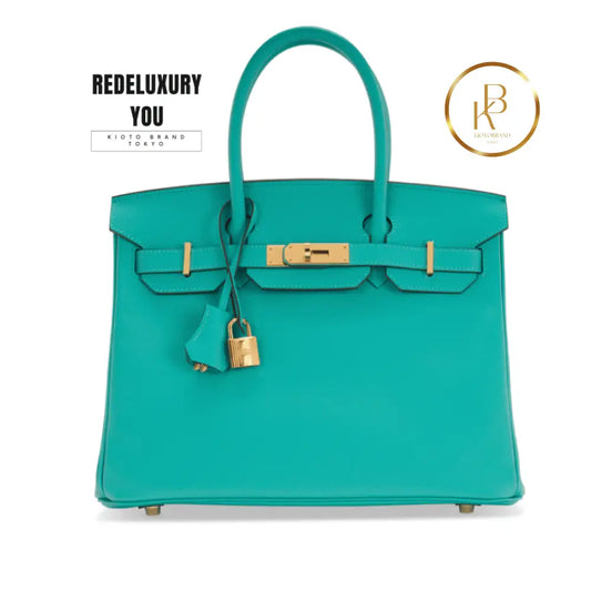 Birkin 30 Vert Verone Epsom