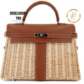 Kelly Picnic 35 Osier Wicker And Fauve Barenia (Limited Edition)