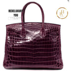 Birkin 30 Niloticus Crocodile