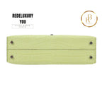 Kelly 20 Mini Ii Jaune Bourgeon Matte Alligator