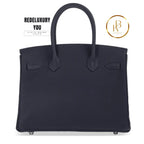 Birkin 30 Bleu Nuit Togo