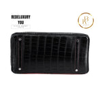 Birkin 35 Hss Special Order Matte Alligator Black Bois De Rose & Graphit