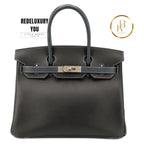 Birkin 30 Black Bleu Nuit (Special Order)
