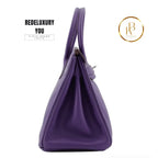 Birkin 30 Iris Epsom