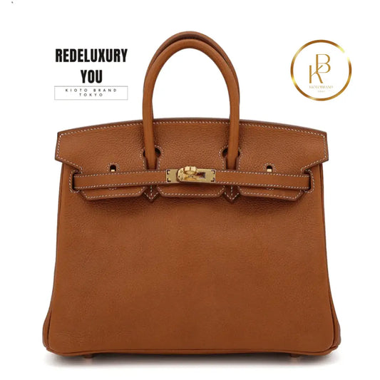 Birkin 25 Fauve Barenia