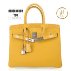 Birkin 30 Jaune Ambre Touch Crocodile