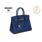 Birkin 30 Blue Electric Gold Hardware