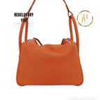Hermes Lindy 30 Orange Clemence