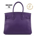 Birkin 30 Iris Epsom