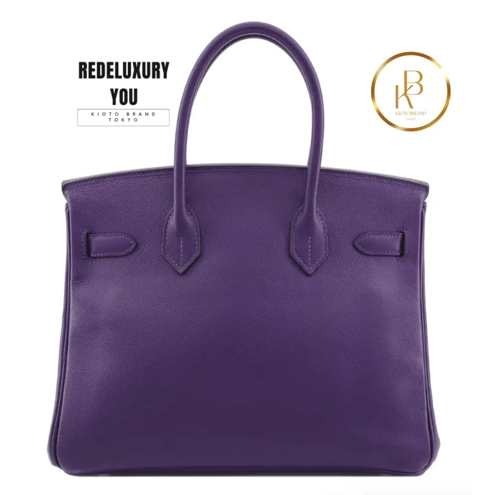 Birkin 30 Iris Epsom