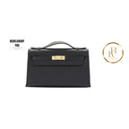 Kelly Pochette Black Ghw