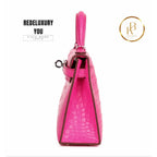 Kelly 20 Mini Ii Sellier Rose Matte Alligator