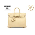 Birkin 25 Matte Vanille Alligator