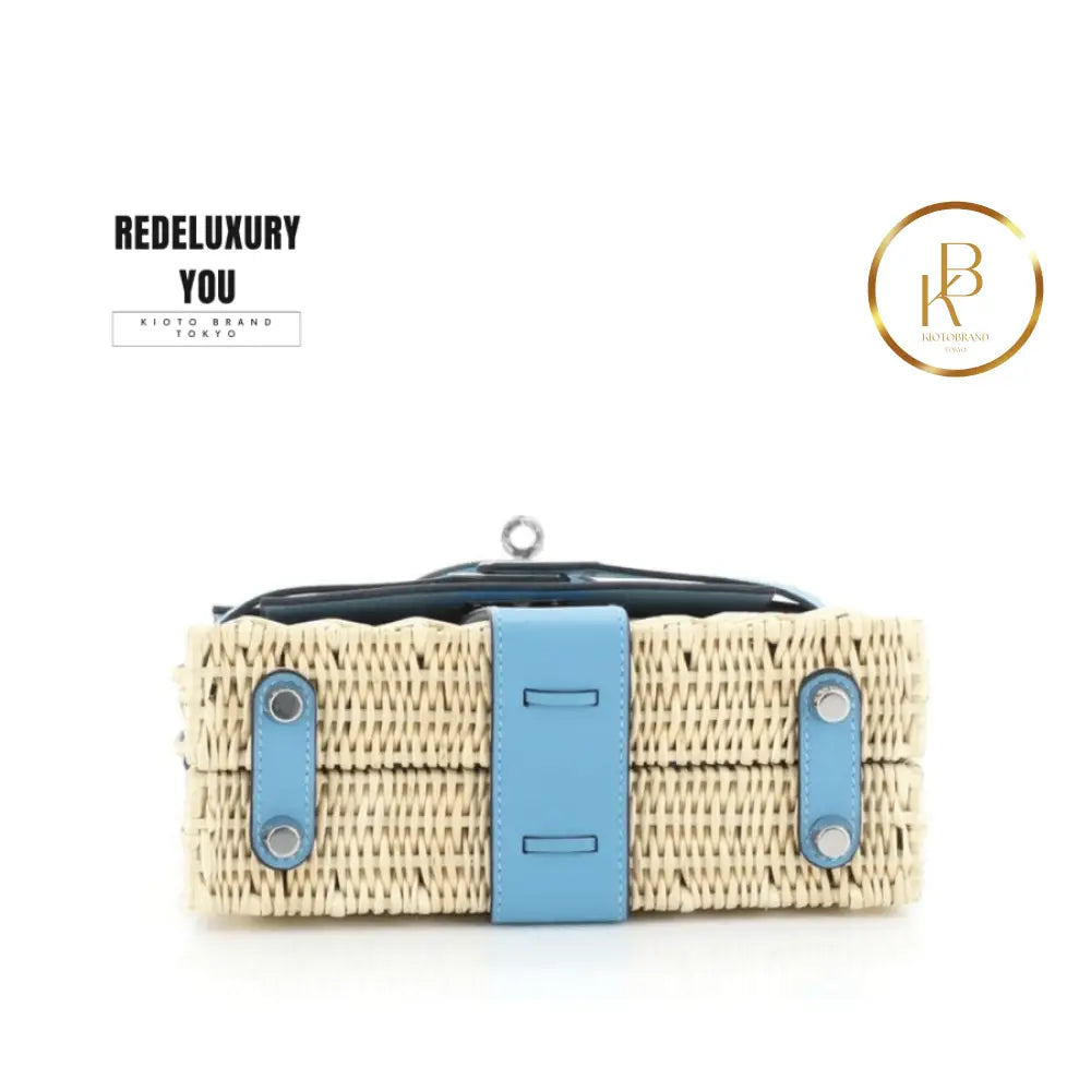 Picnic Kelly Handbag Bleu Du Nord