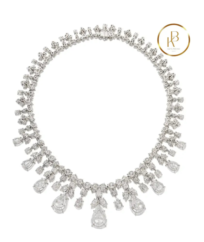 Harry Winston Diamond Fringe Necklace