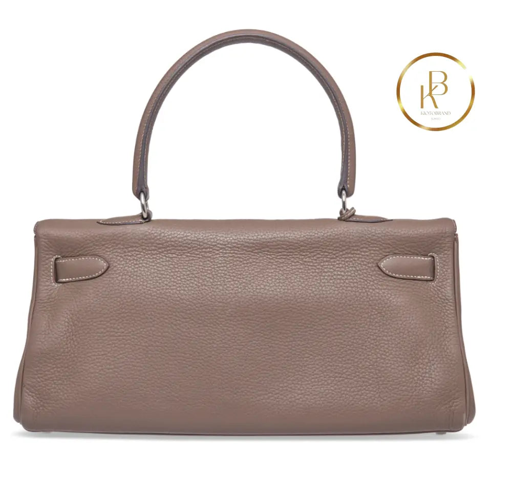 Kelly Fringe Shoulder 40 Clemence Palladium handbags