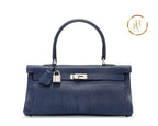 Kelly Fringe Shoulder Bleu de Malte Clemence Palladium handbags
