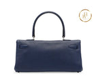Kelly Fringe Shoulder Bleu de Malte Clemence Palladium handbags
