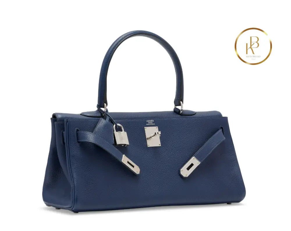 Kelly Fringe Shoulder Bleu de Malte Clemence Palladium handbags