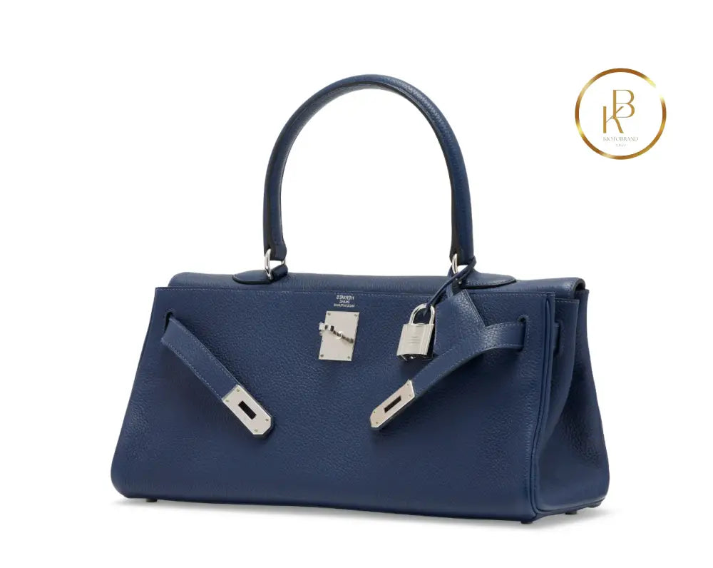 Kelly Fringe Shoulder Bleu de Malte Clemence Palladium handbags